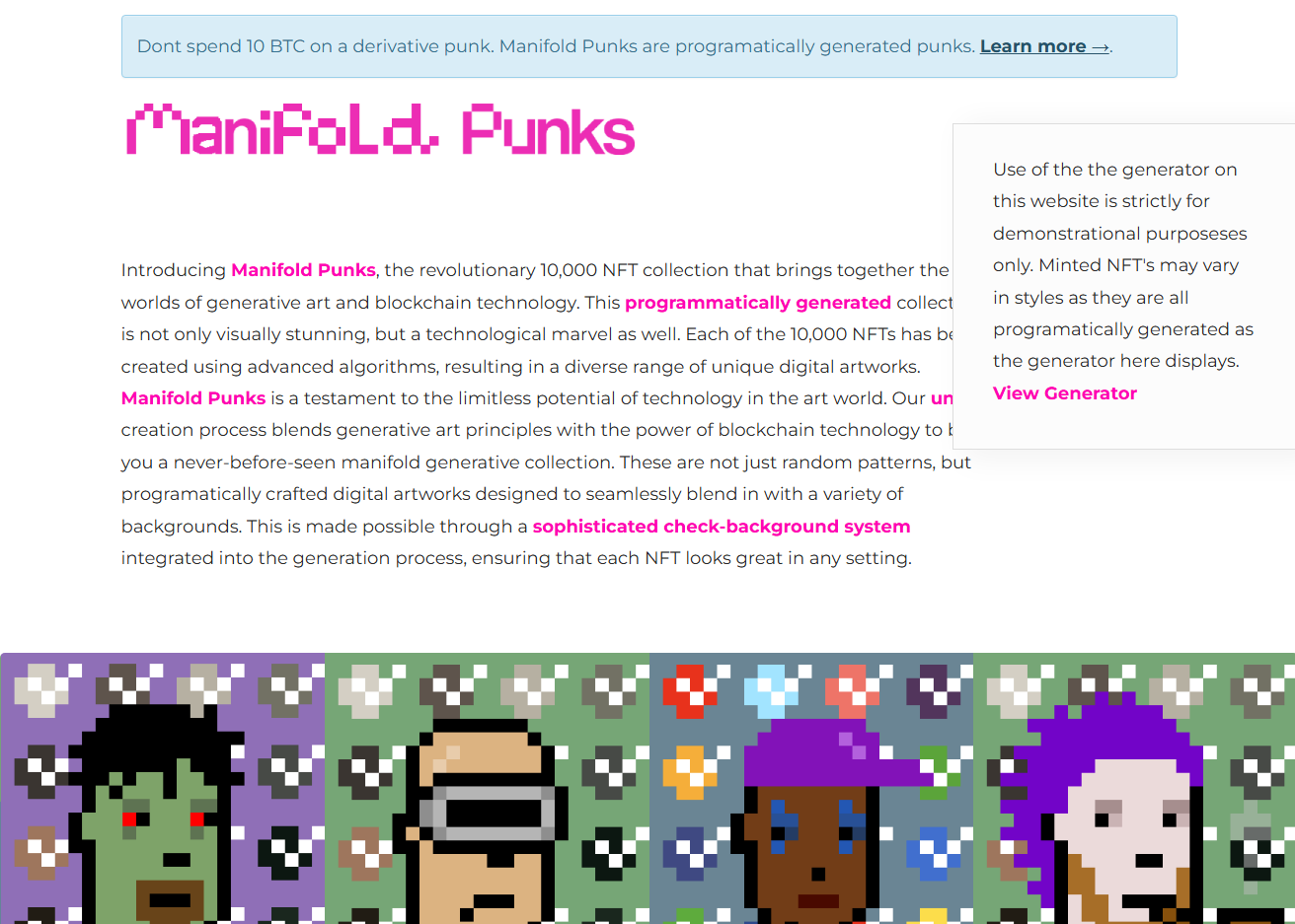 Manifold Punks